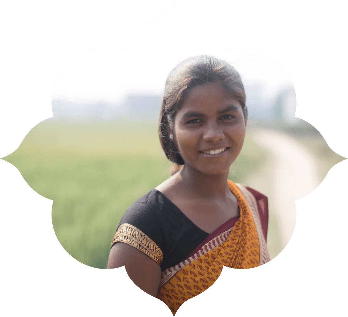 Notre collègue Suman Yadav de la Gratitude Factory à Varanasi.