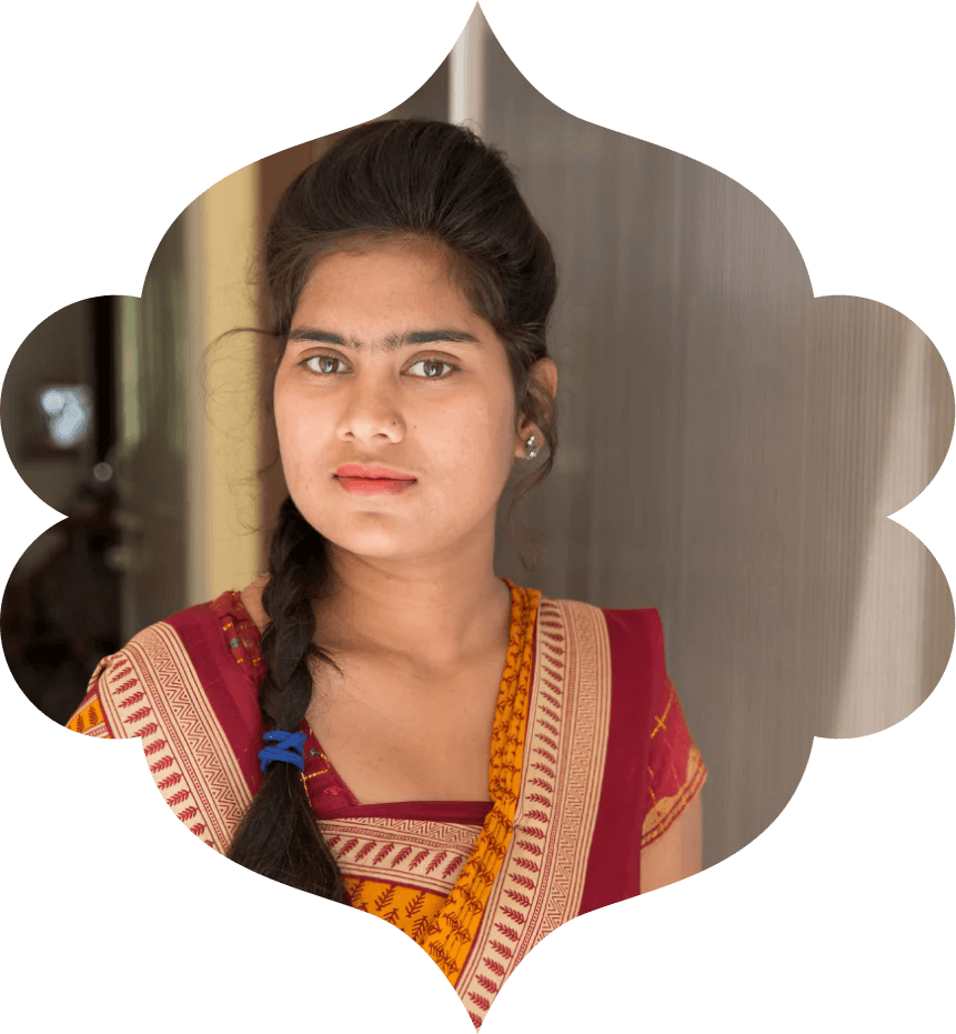 Notre collègue Kanchan Patel de la Gratitude Factory à Varanasi.