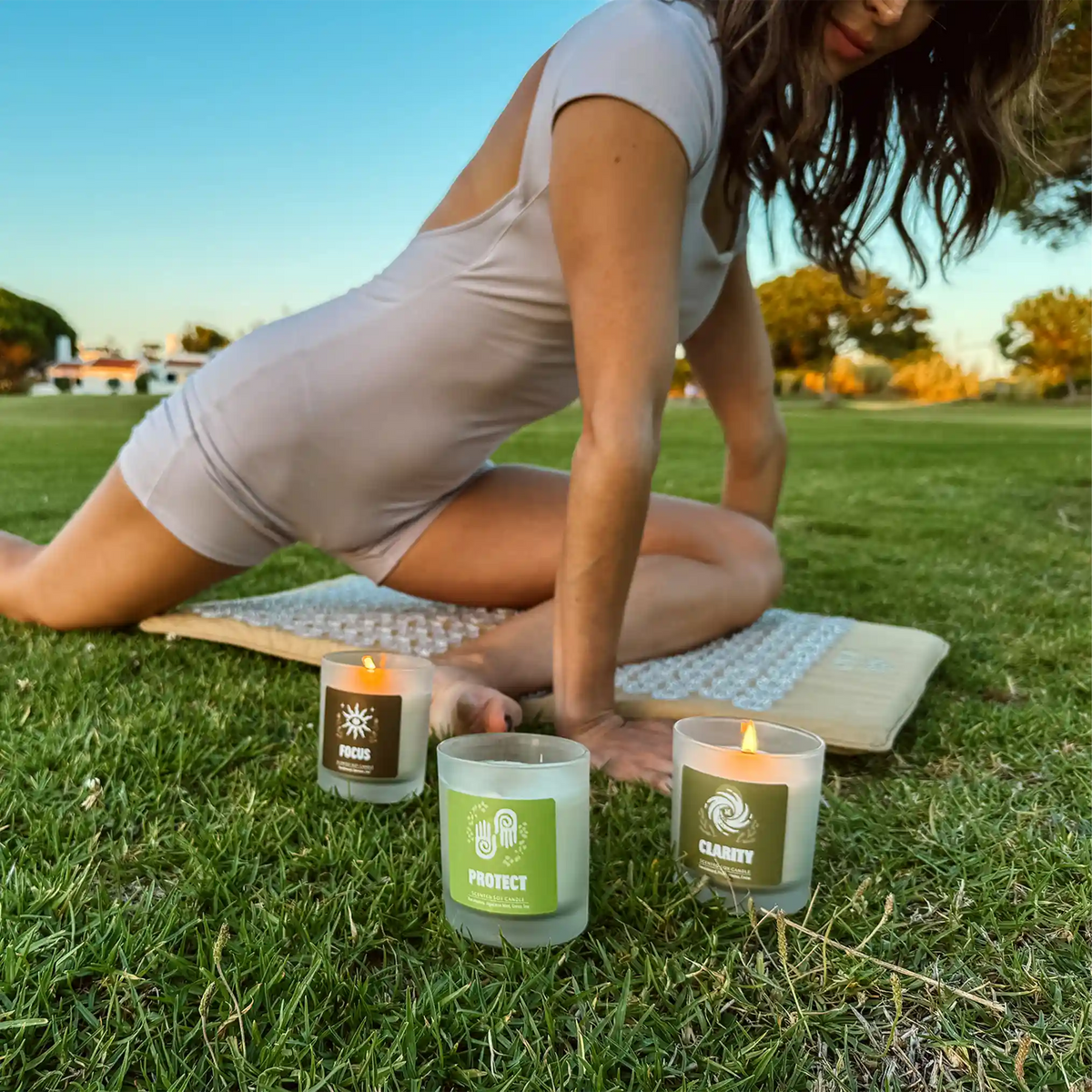 Shakti Ritual Candle Focus