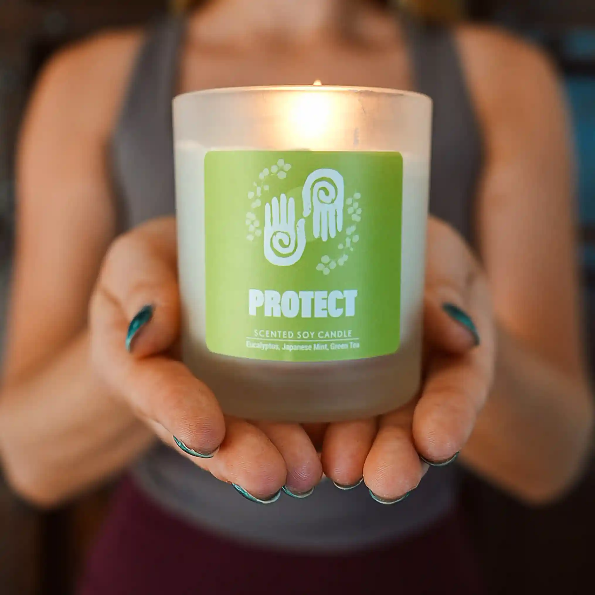 Shakti Ritual Candle Protect