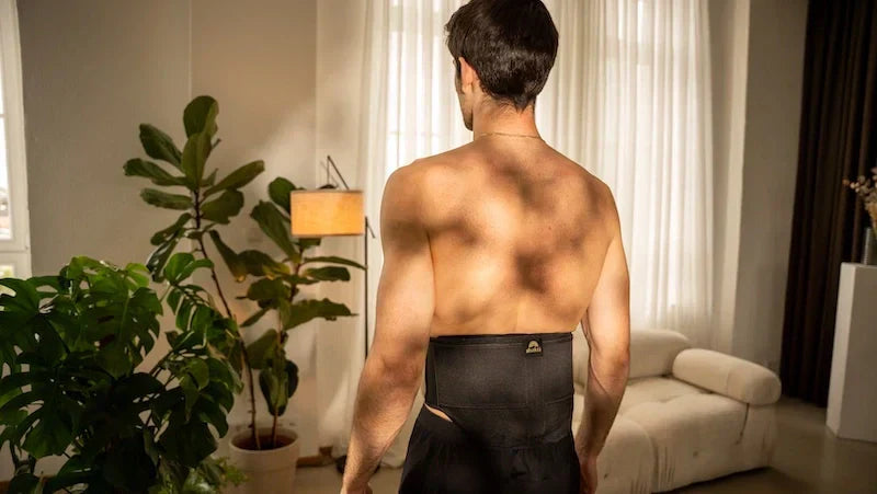 Back support belt - useful for posture correction and back problems