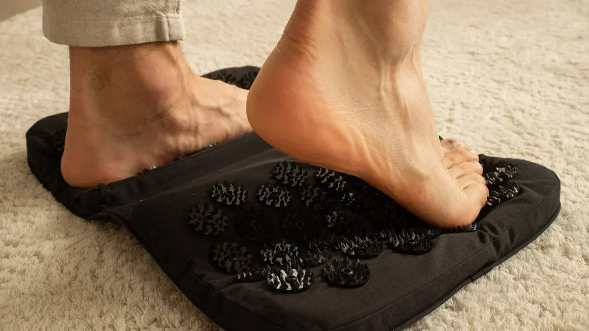 Foot reflex zones and spine