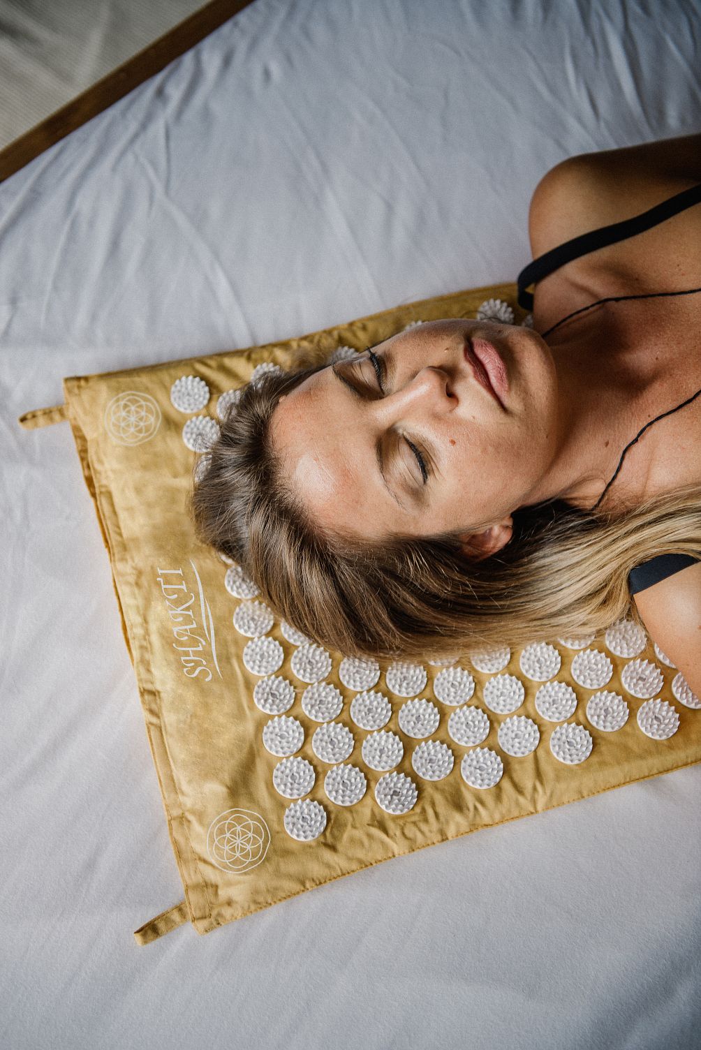 ShaktiMat Akupressurmatte für Einsteiger Gelb