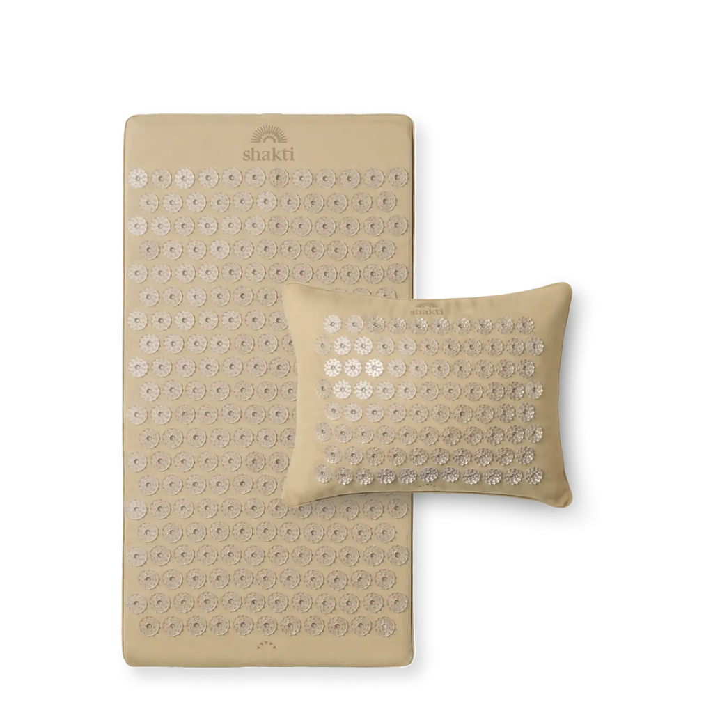 Shakti Mat Premium Sandstone - Acupressure Set for pain relief