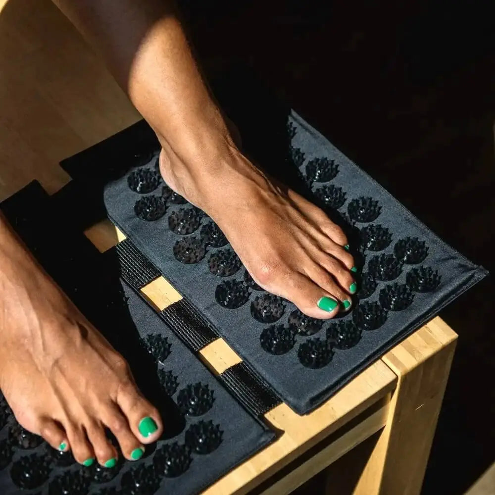 Shakti foot mat acupressure for your feet foot reflexology massage activates the acupressure zones of the feet ShaktiMat