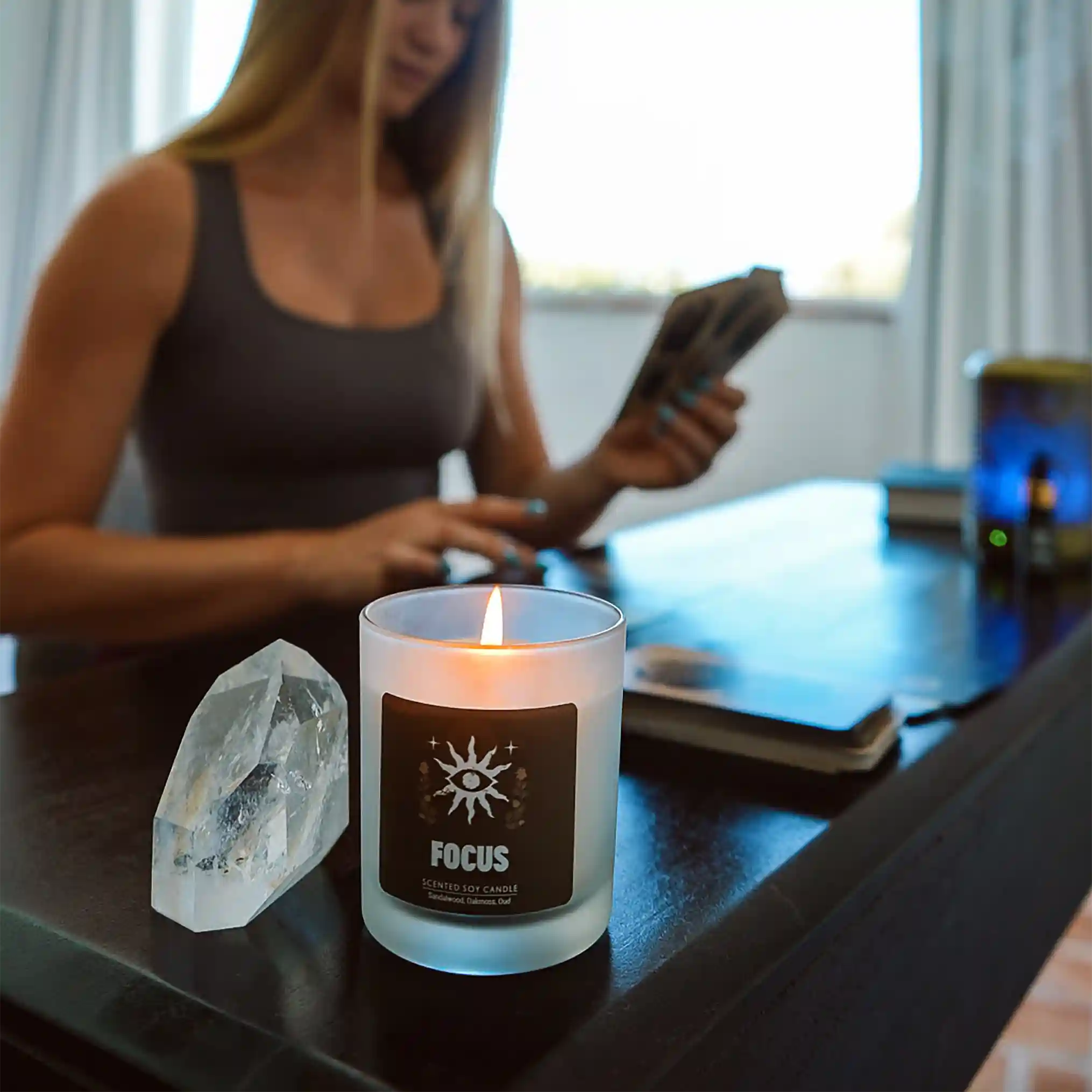 Shakti Ritual Candle Focus